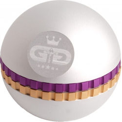 Τρίφτης Καπνού Grace Ball Jk4207 Aluminum 4 Parts 50mm Άσπρο Τρίφτης Καπνού Grace Ball Jk4207 Aluminum 4 Parts 50mm Άσπρο