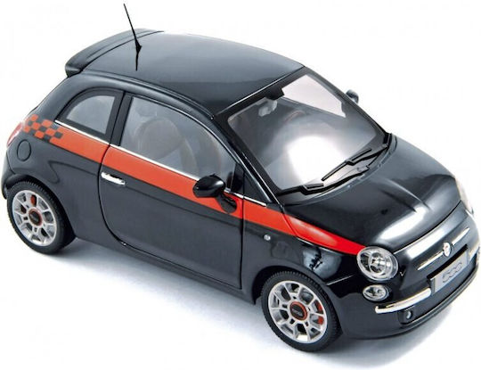 1/18 Fiat Abarth 500 New Sport 2007 Black
