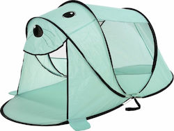 Beach Tent / Shade Pop Up Turquoise 100x86x182c...