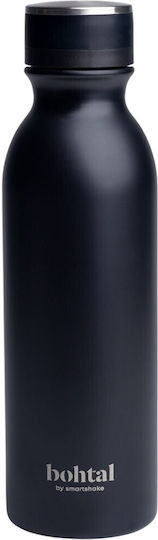 SmartShake Bohtal Insulated Flask Бутилка Термос Пластмасов 600мл Black