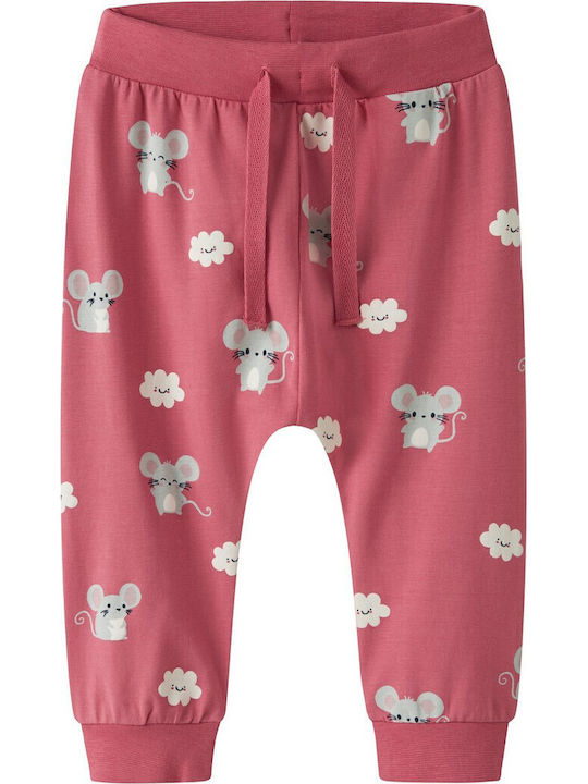 Name It Kids Tracksuit Pants Pink