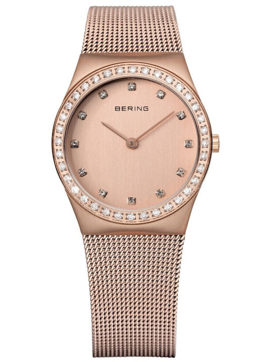 Bering Time Γυναικείο Ρολόι 30mm Μπαταρίας με Ρ...