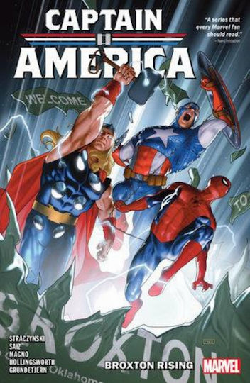 Εικονογραφημένος Τόμος Captain America Vol 03 Broxton Rising PB