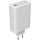 Canyon Φορτιστής Χωρίς Καλώδιο GaN με Θύρα USB-A και 3 Θύρες USB-C 140W Power Delivery Λευκός (CNS-CUW140ACC)