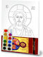 Țelă De Pictură Din Lemn Isus Hristos