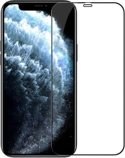 0.3mm Adeziv complet Tempered Glass Negru (Oppo A54)