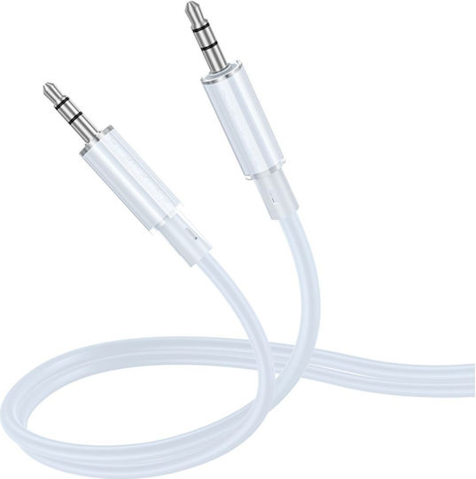 Borofone 3,5mm Klinkenkabel 3,5mm Stecker - 3,5mm Stecker Gelbe 1m 53620