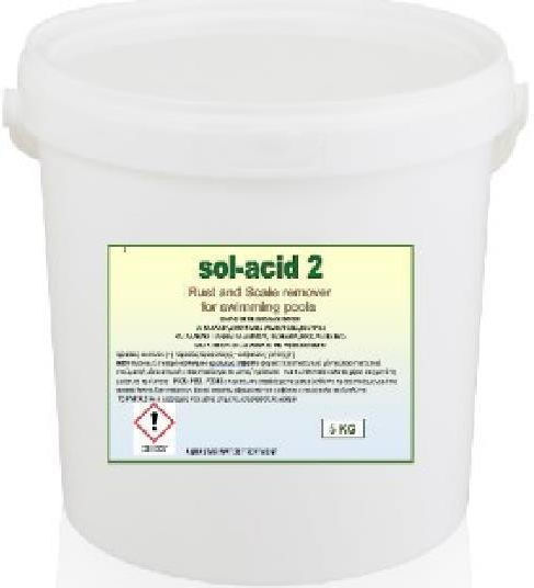 Sol-acid-2 5kg Solide Pentru Curățarea Filtrelor De Nisip