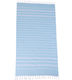 Estia Azure Stripes Tides Pareo Light Blue 80x1...