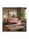 Elfreda Dreisitzer Sofa Sofa Pink 188x83x83cm