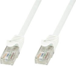 Techlypro Network Patch Cord Rj45 Cat6 U Utp 0.5m White 100% Copper Techlypro Network Patch Cord Rj45 Cat6 U Utp 0.5m White 100% Copper
