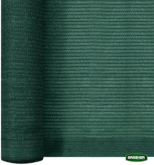 Grasher Δίχτυ Σκίασης Πράσινο 1.5x50m 150gr/m²