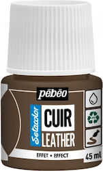 Vopsea Leather Pebeo 45ml Metal Bronze