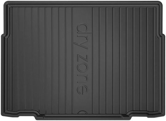 Car Mats Trunk Citroen C3 Aircross 2017-2024 Crossover Without Adjustable Lower Level 1 Piece Dry Zone Frogum 185.dz403635