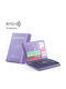 Passport Wallet Synthetic Leather – RFID Blocker – Card Cash SIM Holders – Elastic Closure – 15x10.5cm 4 Colors Purple