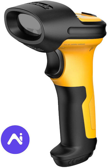 Inateck Scanner Portabil Wireless Cu Capabilitate De Citire 2D Și Coduri QR