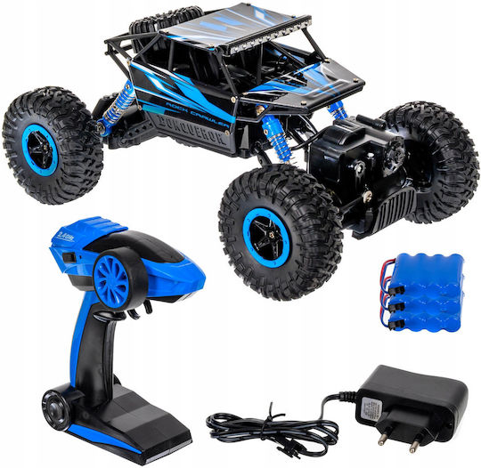Mașină Teleghidate Likesmart Crawler Monster Control de la Distanță 4x4 Tracțiune Off-road Lungime 27 Cm Albastru