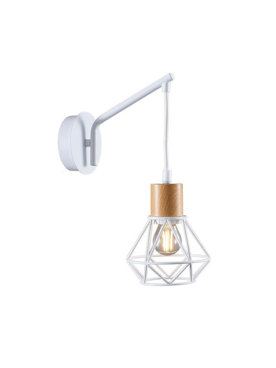 Vivalux Frodo Lamp Wall with Socket E27 White 2...