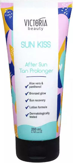 Victoria Beauty Sun Kiss After Sun Emulsion with Aloe Vera and Hyaluronic Acid 200ml