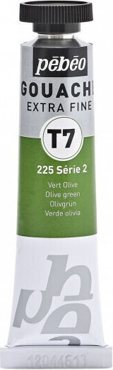 Pebeo Tempera Paints Olive Green in Tube 20ml 1pcs