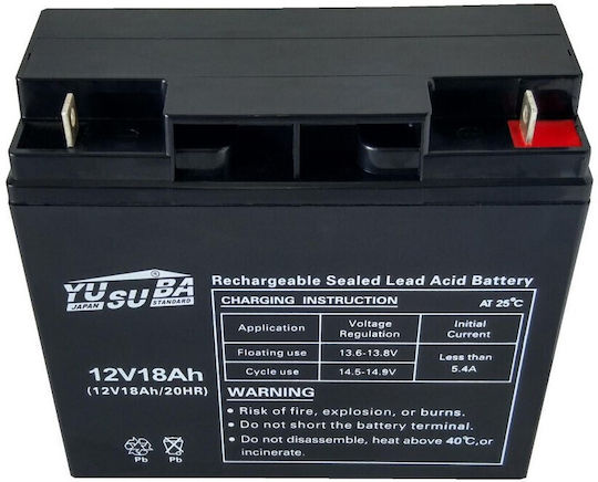 Yusuba Baterie UPS cu Capacitate 18Ah și Tensiune 12V 46745 1buc
