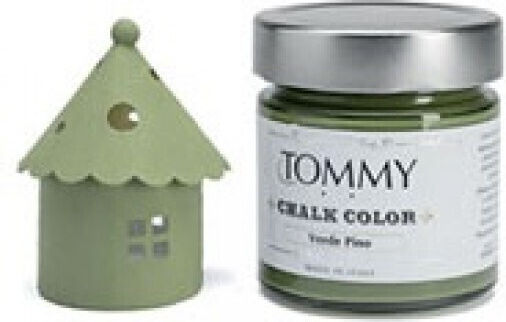 Tommy Art Chalk Varnish Paint 140ml Pine Green