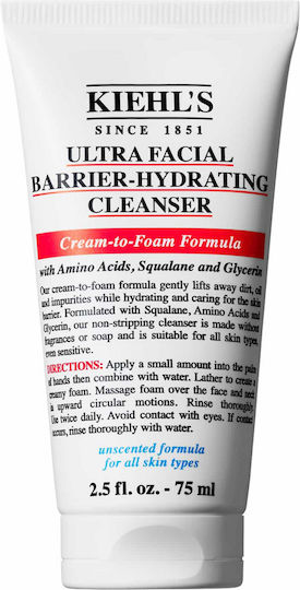 Kiehl's Ultra Facial Barrier-Hydrating Creme Make-up Entferner Gesicht 75ml