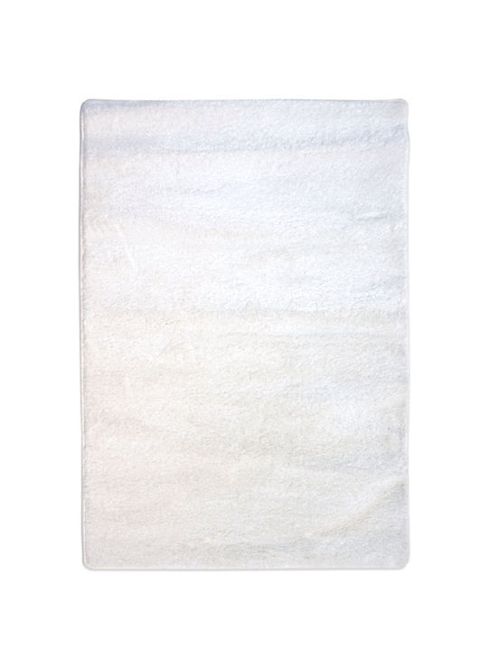 Nikotex Carpets Χαλί Ορθογώνιο White 100x150cm