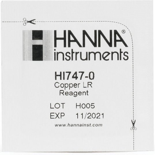 Hanna Instruments Реагенти Мед Нисък Диапазон Hi747-25