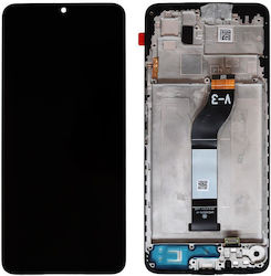 Xiaomi Οθόνη με Πλαίσιο για Xiaomi Redmi 13C 5G (Μαύρο)