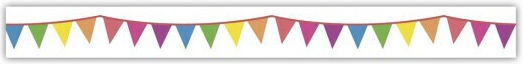Washi Tape Party Streamer 15mm Roll 15m
