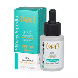 Skincyclopedia 10% Ниасинамид Пребиотичен Серум Слънцезащитен Фактор 30 30мл Skincyclopedia 10% Ниасинамид Пребиотичен Серум Слънцезащитен Фактор 30 30мл