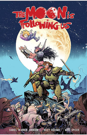 The Moon Is Following, Vol. 1 Cover by Daniel Warren Johnson PB The Moon Is Following, Vol. 1 Cover by Daniel Warren Johnson PB