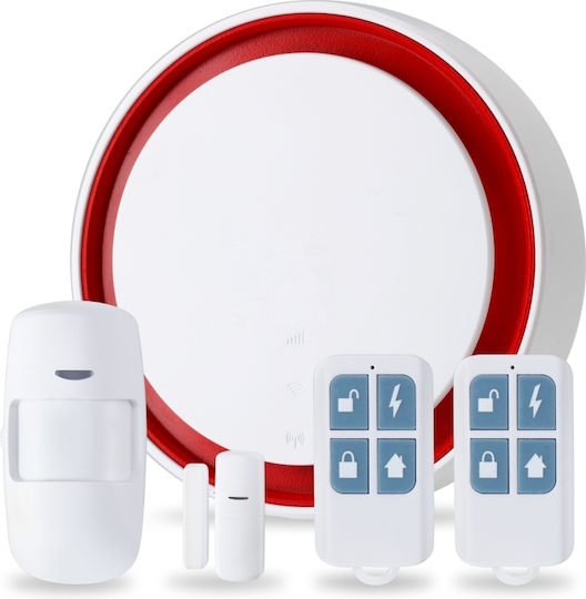 Ασυρματος Συναγερμος Smart Home Alarm Security System Diy Hosmart Wifi Gsm Tuya Support App Κινητό