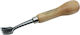 Jgs S.a Erga-122 Wide Wooden Scraper Sieve Nails Barrel Length Blade 7.3cm