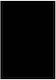 Plastic Back Covers 300 Mic 100 Pieces Black