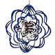Windrichtungsanzeiger Schmetterlingsdesign