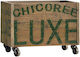 Wooden Storage Box 50x30x37 Db001731 Dialma Brown