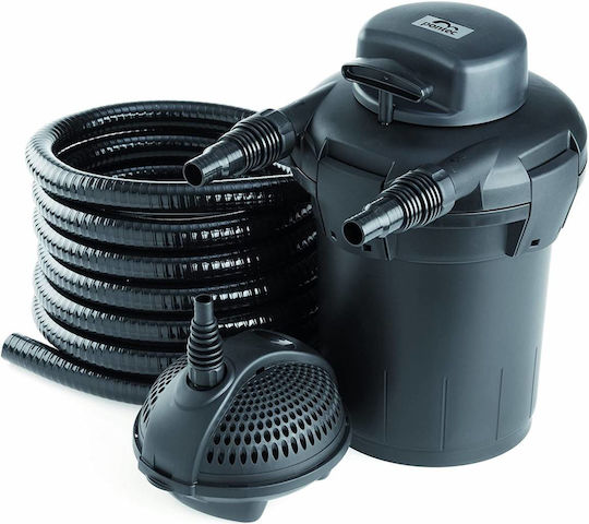 Pond Pressure Filter Anti-Algae UV-C Pontec Pondopress Set 5000 5000-2500-1250 L