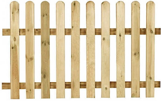 Ecoshadow Zaun Gerade Latten Economy 180x Y 80cm