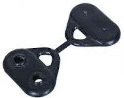Triangular Black Shade Net Retention Clip