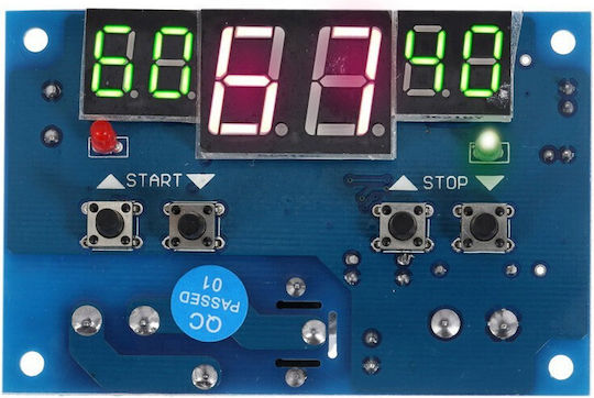 Ψηφιακό Controller Θερμοκρασίας 12v Θέρμανση Ψύξη Xh-w1401