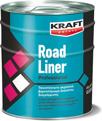 Kraft Road Liner Acrylic Marking 5.0lt White
