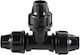 T Shaped Connector Screwy Fitting Diameter Φ25