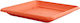 Πιάτο Τετράγωνο Γλάστρα Miltoplast Geramica Dilos Νο 95 36 × 36 Εκ Terracotta