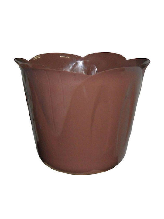 Bama Vaze Pentru Plante Din Plastic Ø15x12cm 1lt Model 3 Mărimi Maro Mimosa Pot Italia Bama Vaze Pentru Plante Din Plastic Ø15x12cm 1lt Model 3 Mărimi Maro Mimosa Pot Italia