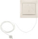 Lezard Pull Button Cream Mira Complete 701.0303191