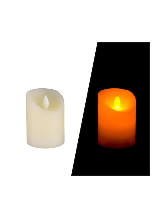 Κεράκι Led Ρεσώ Φ7.5x10cm 3xaaa 02500-124