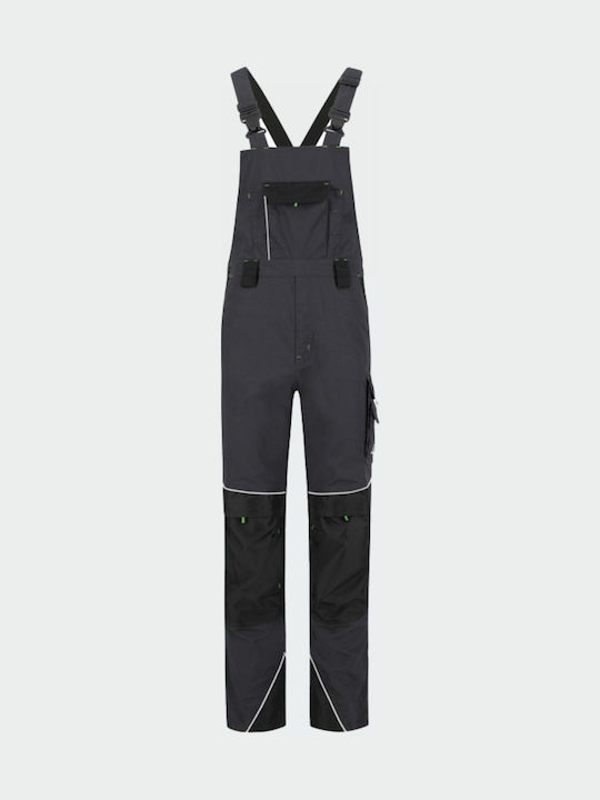 B-wolf Arbeitsanzug Latzhose Grau Brave Bwolf 6.959 B-wolf Arbeitsanzug Latzhose Grau Brave Bwolf 6.959