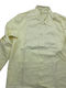 Long Work Jacket Beige White